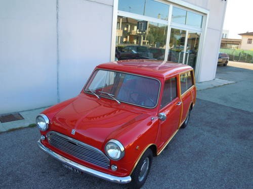 Mini Clubman wood 1969 LHD VENDU