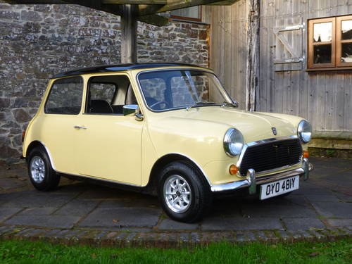 1982 Great Yellow Mini City E With Some Nice Improvements For Sale