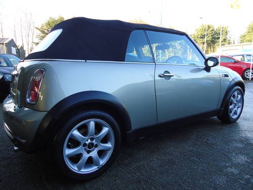 0858 MINI ONE CONVERTIBLE 1.6i - VERY NICE SPECIFICATION SOLD