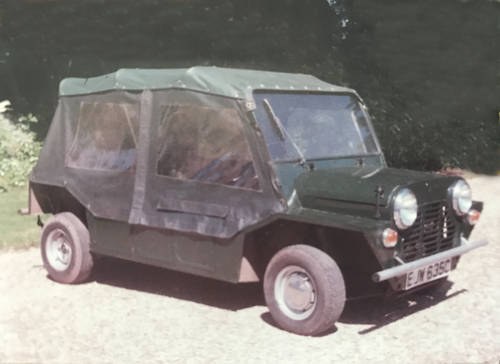Searching for a 1965 Morris Mini Moke, EJW 635C