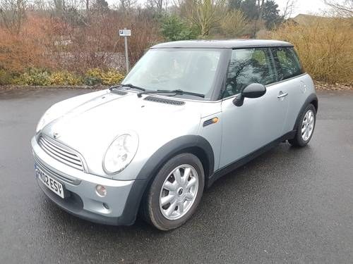 **FEBRUARY AUCTION** 2002 Mini Cooper For Sale by Auction