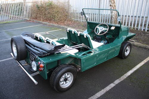 Mini Moke 1966 Spruce Green. SOLD