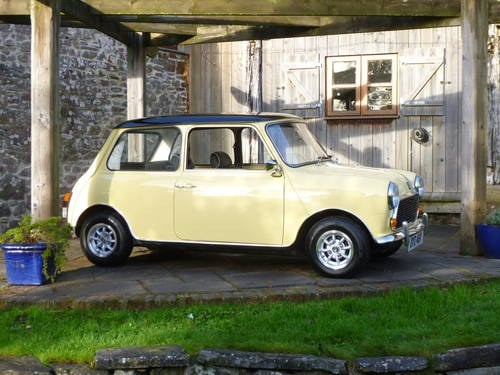 1982 Lovely Yellow Mini City E With Some Nice Improvements SOLD