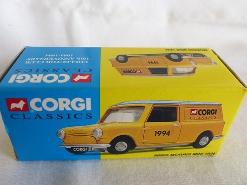 CORGI 1984-1994 MINI VAN 10 YEAR ANNIVERSARY. For Sale