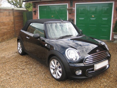 2011 Mini cooper convertible 14,000 miles only from new For Sale