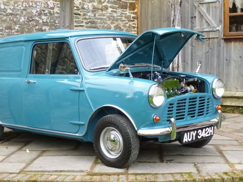 1969 Outstanding Mini Van With Factory Folding Rear Seat  For Sale