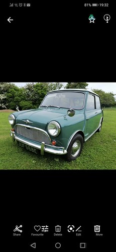 1967 Morris minor mini For Sale