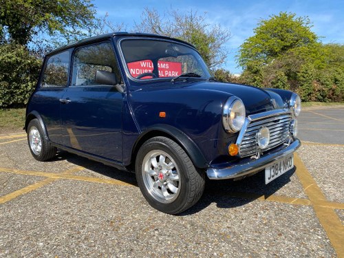 1992 Rover Mini City E. Peacock blue. Only 23k from new. For Sale