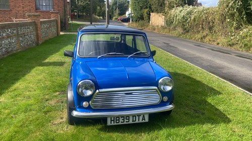 1991 Mini City E in Blue with Black Roof SOLD