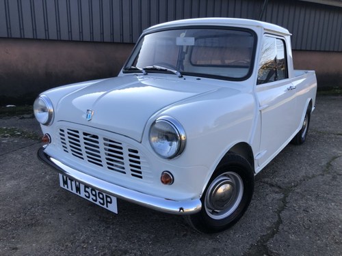 To be sold on Thursday 2nd December - 1976 Mini 850 Pickup For Sale by Auction