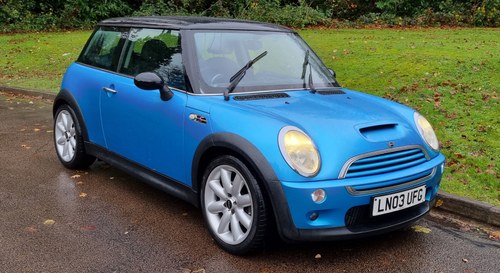 2003 MINI COOPER S R53 - NICE SPEC + GLASS ROOF - LOW MILES + FSH For Sale