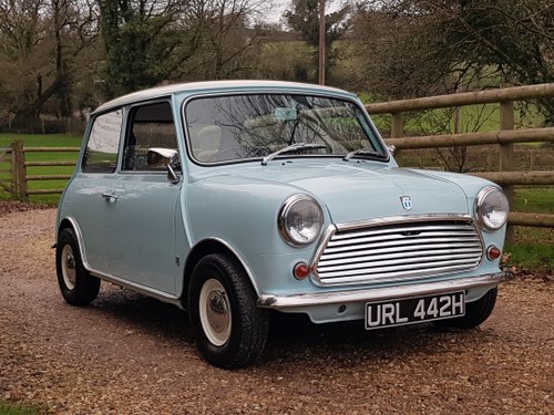 1970 Fantastic Mk 3 1293 cc Mini In Outstanding Condition VERKOCHT