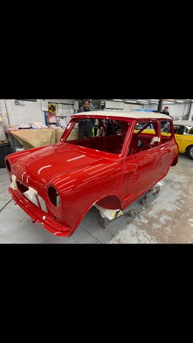 1960 Fia Mini historic race car project, just needs assembly For Sale