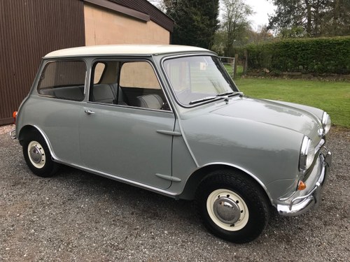 1966 MK1 MINI COOPER 'S' 1275CC TWEED GREY/WHITE SIMPLY STUNNING! VERKAUFT