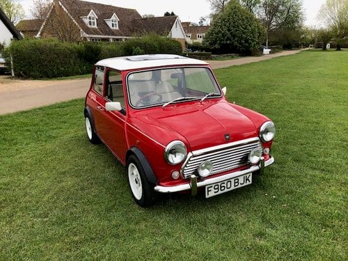 1989 Mini Flame Red in Outstanding Condition SOLD