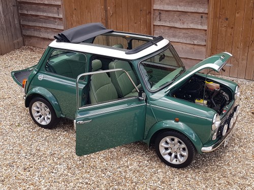 1998 Stunning Almond Green Cooper With Electric Sunroof !! VENDUTO