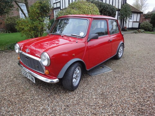 Stunning 1989 Mini City E in Flame Red 56000 Miles SOLD