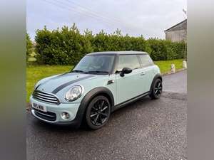 2012 Mini Cooper in Ice Blue with Chili Pack Service History For Sale (picture 1 of 12)