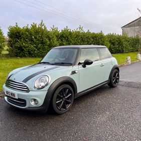 Picture of 2012 Mini Cooper in Ice Blue with Chili Pack Service History