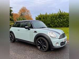 2012 Mini Cooper in Ice Blue with Chili Pack Service History For Sale (picture 2 of 12)