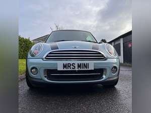 2012 Mini Cooper in Ice Blue with Chili Pack Service History For Sale (picture 3 of 12)