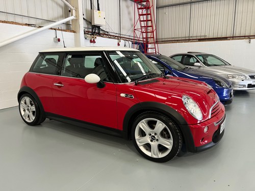 2005 MINI COOPER 'S' R53 RED/WHITE JUST 15K MEGA SPEC STUNNING! VERKAUFT