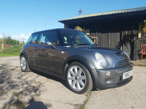 2003 Mini Cooper S with low mileage and lots of history SOLD