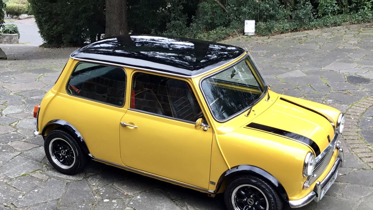 1985 Mini Classic Yellow Automatic, 3 speed Right Hand Drive in ...