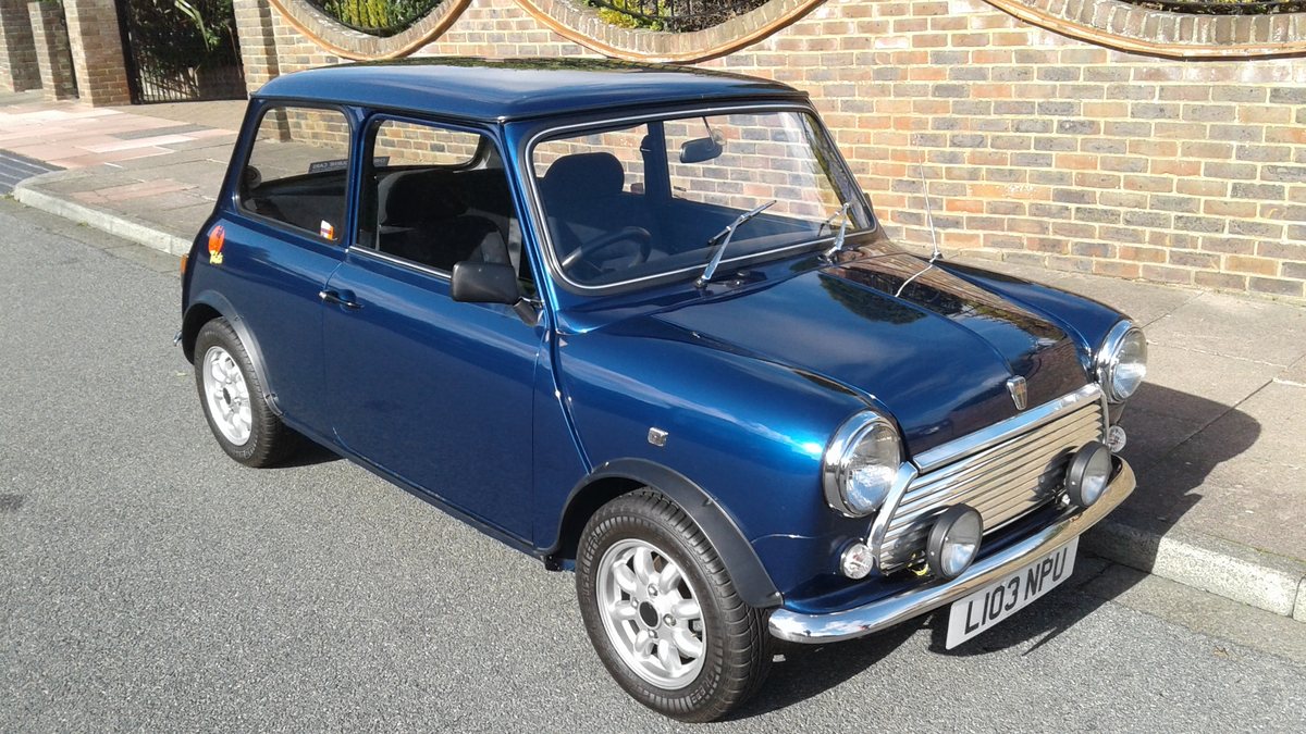 1993 Mini Classic Blue Manual, 4 speed Right Hand Drive in Eastbourne ...
