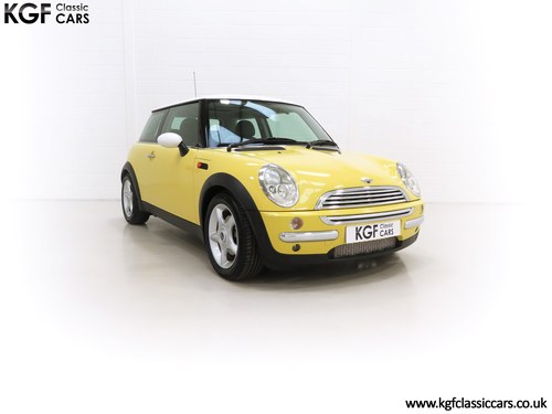2001 The 54th UK R50 Mini Cooper Auto to be Built with 1771 Miles SOLD