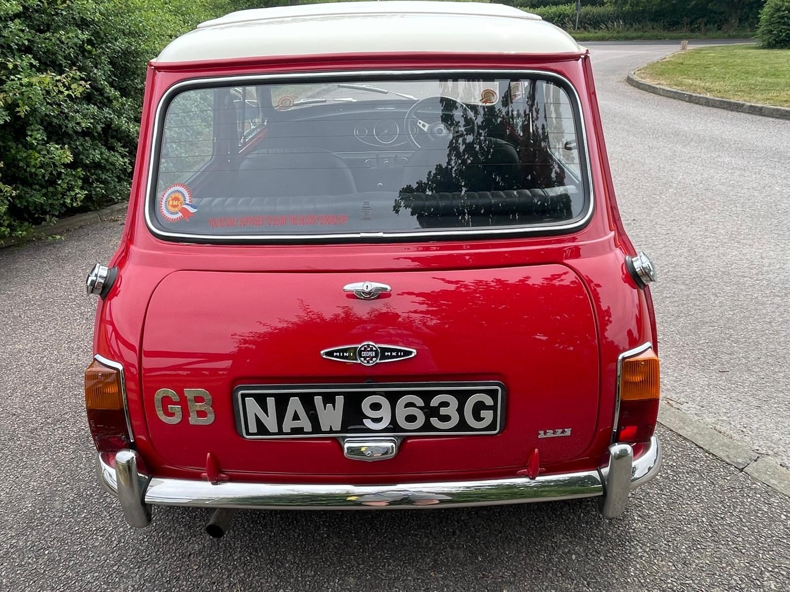 1969 MORRIS MINI COOPER S 1275cc UK RHD, foto 5