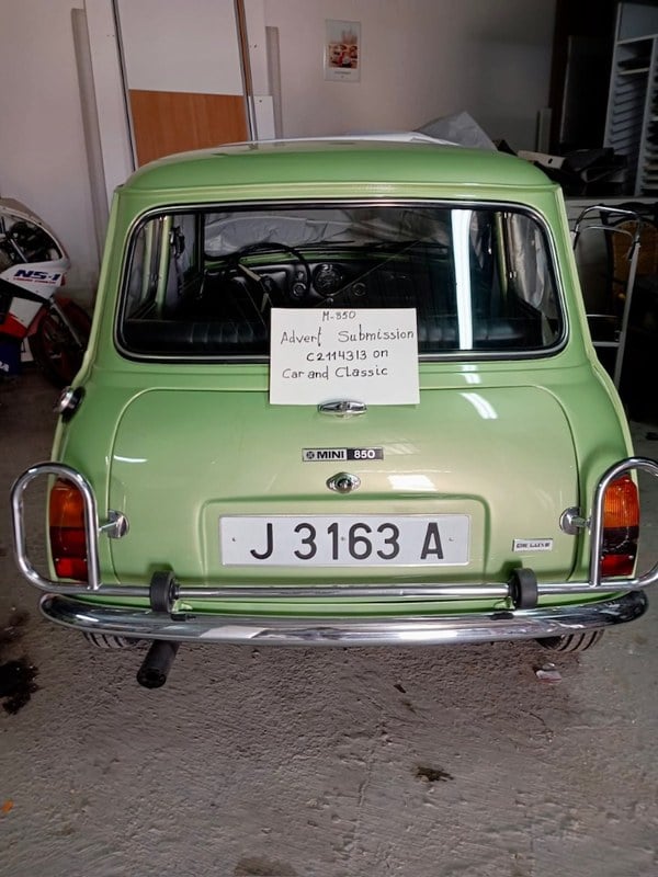 1972 Mini MORRIS MINI 850 DELUXE - 1 1972 Mini MORRIS MINI 850 DELUXE - 1