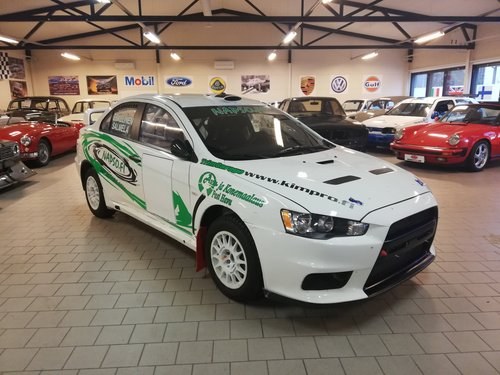 Mitsubishi Lancer X EVO 10 Group N rally car. Kaufen Bei