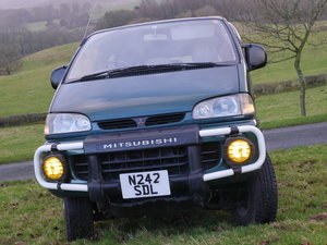 1996 4WD Mitsubishi Delica Space Gear Early L400 VERKAUFT
