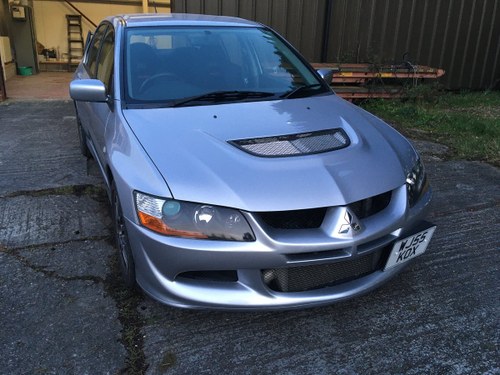 2005 Mitsubishi Lancer EVOVIII FQ320 - Just 24,000 miles UK For Sale by Auction