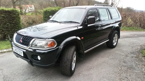 2003 Mitsubishi Shogun Sport only 37K miles Petrol For Sale