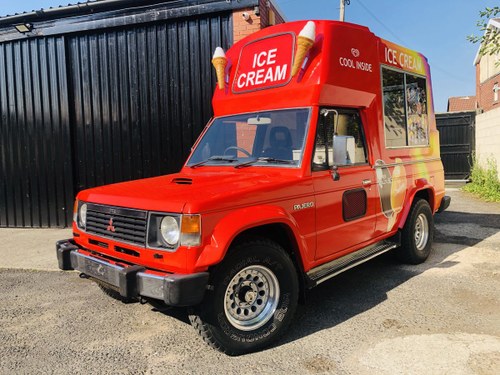 1989 Mitsubishi Shogun Pajero Ice Cream Van Icecream cf In vendita