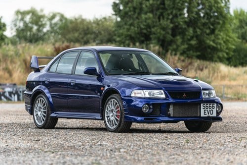 1999 Mitsubishi Lancer Evolution VI GSR - Ralliart UK-market À venda em leilão