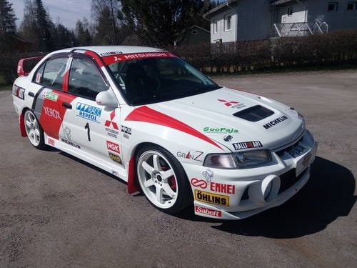 1997 Tommi Makinen Mitsubishi Lancer Evolution 4 Rally/Track car  SOLD