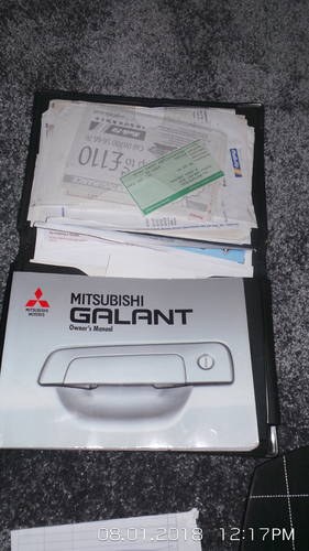 1990 MITSUBISHI GALANT OWNERS HANDBOOK WALLET For Sale