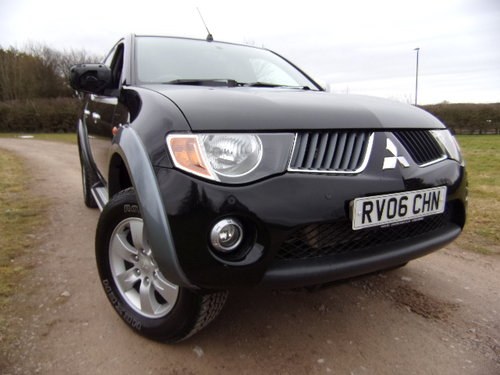 2006 Mitsubishi L200 DI-D 4x4 Double Cab Pick-up (97,428 m) VERKAUFT