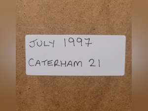 1996 Original 1997 Caterham 21 Framed Advert For Sale (picture 2 of 3)