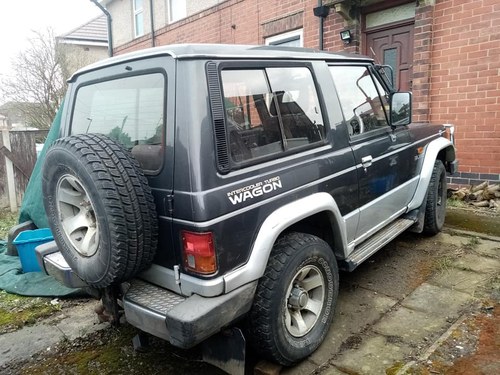 1990 Mk1 pajero 2.5td swb this is a good start if you want one. For Sale