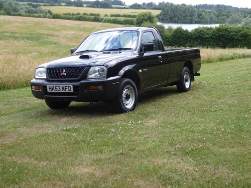 2003 Mitsubishi L200 Single Cab Flat Bed Low Mileage For Sale