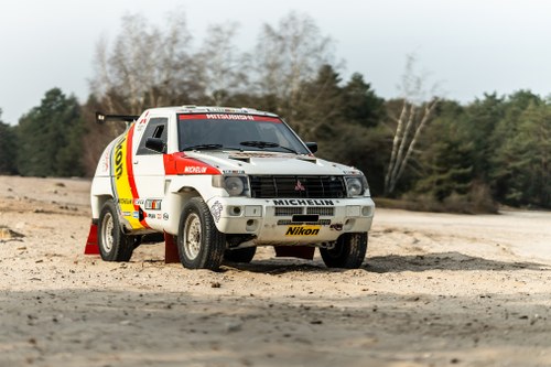 1988 – Mitsubishi Pajero Ex-Works Paris-Dakar For Sale by Auction
