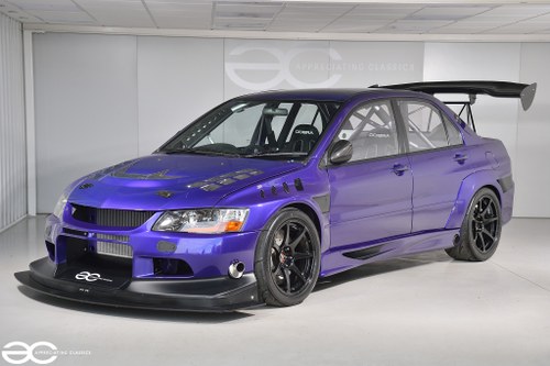 2003 Mitsubishi Lancer Evolution Purple Manual, 6 speed Right Hand ...
