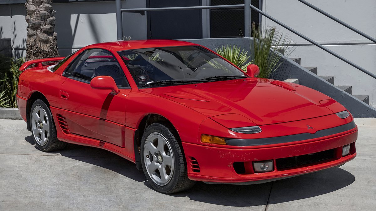 3000gt Auto 1991 Mitsubishi 3000GT Red Left Hand Drive in United States - For Sale ...