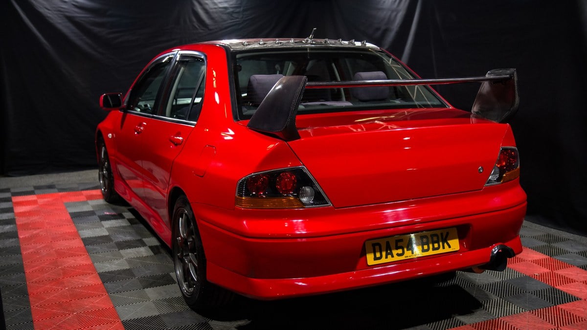 Lancer 2004 Rear 2004 Mitsubishi Lancer Evolution Red Manual, 6 speed Right Hand Drive ...