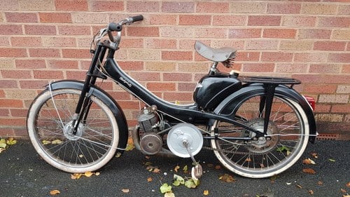 1962 MOBYLETTE MOPED PEDAL AND GO STARTS RUNS For Sale