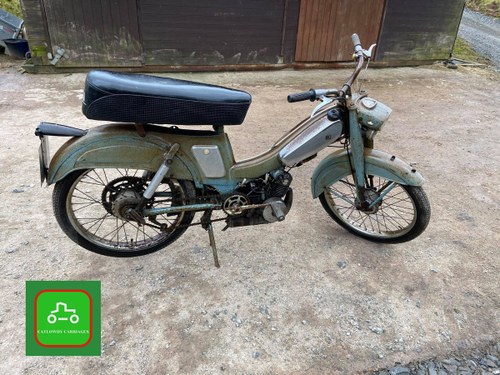 MOBYLETTE 2 SEAT 1968 VINTAGE MOPED MODERN LOG BOOK SEE VID VERKAUFT
